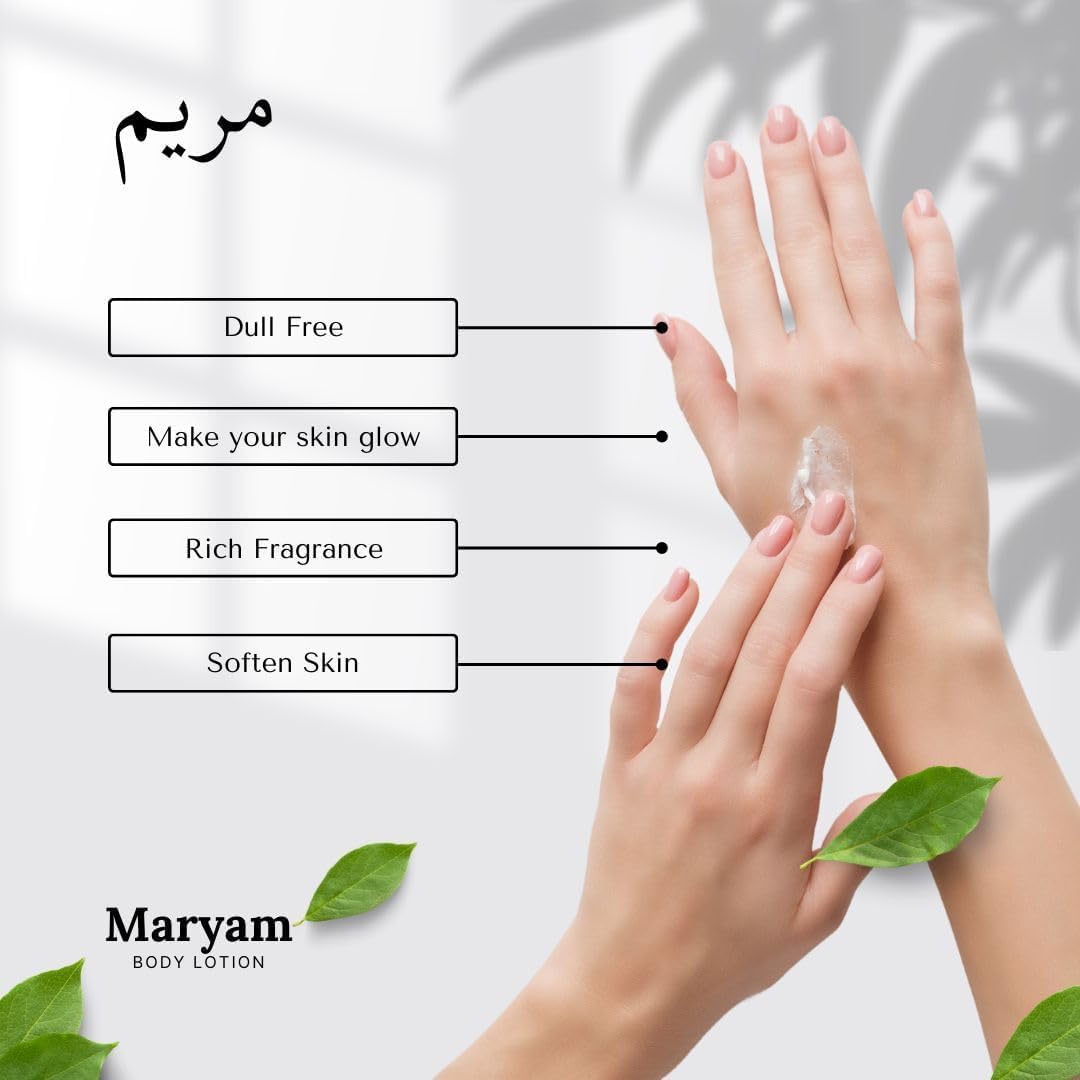 SUGARSWIRLS COSMETIC Maryam Body Lotion (Imported From U.A.E)-40ml each, Pack of 1